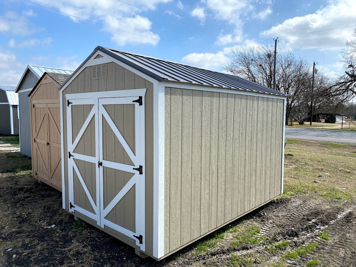 Best Shed Materials for Texas Weather | Wolf Valley Buildings