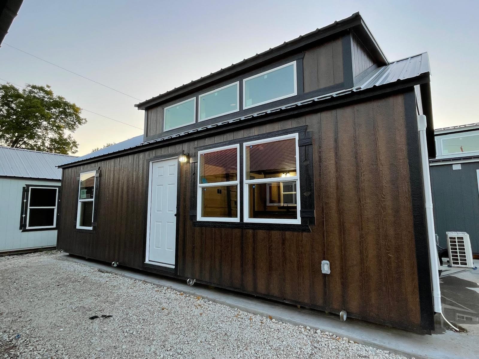 The Kent Carey 16×30 Lofted Dormer Cabin: Big Charm in a Compact Package