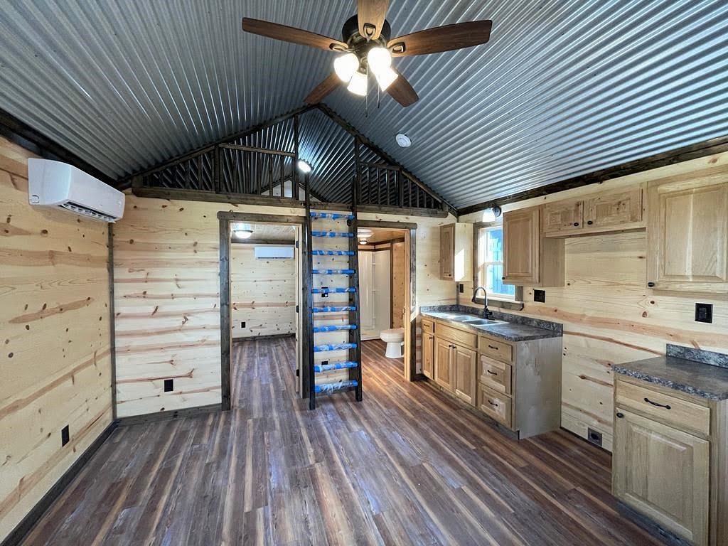 🏡 Introducing the 14×28 Porch Cabin: Your Dream Tiny Home Has Arrived