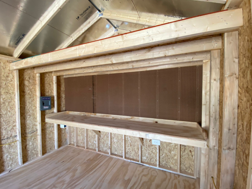 How to Build a Garden Shed Workbench